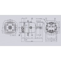 Hidraulička pumpa Inboard 56 cm3