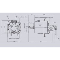 Hidraulička pumpa Mavimare Inboard 80 cm3