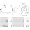 Elektropokreta (anlaser) Citroën JUMPER 2.8-1