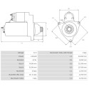 Elektropokreta (anlaser) Audi A3 1.9-1