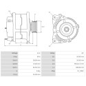 Alternator Iveco 100 E 18-1