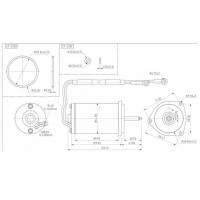 62Y-43880-01 Motor trima Yamaha 40 do 100KS 2-taktni i 4-taktni