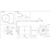 Motor trima Yamaha 40KS 4-taktni 69W-43880-00